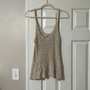 Knit tank top